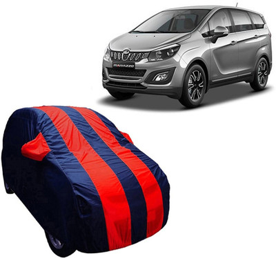 ABS AUTO TREND Car Cover For Mahindra Marazzo (With Mirror Pockets)(Blue, Red)