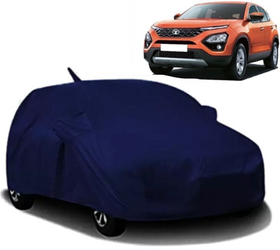 MAVENS Car Cover For Tata Harrier (With Mirror Pockets)(Blue)