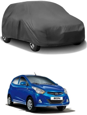 ARNEJA Car Cover For Hyundai Eon (Without Mirror Pockets)(Grey)