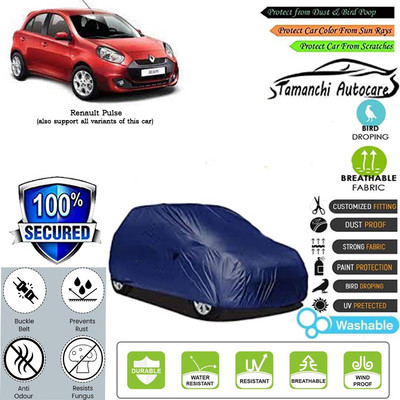 Tamanchi Autocare Car Cover For Renault Pulse(Blue)