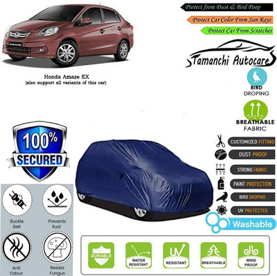 Tamanchi Autocare Car Cover For Honda Amaze EX(Blue)