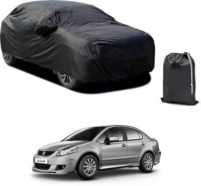 CODOKI Car Cover For Maruti Suzuki SX4 (With Mirror Pockets)(Black)