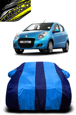 FRONCH Car Cover For Maruti Suzuki A-Star (With Mirror Pockets)(Blue)