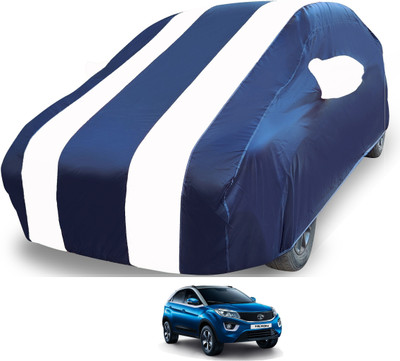MOCKHE Car Cover For Tata Nexon (With Mirror Pockets)(White)