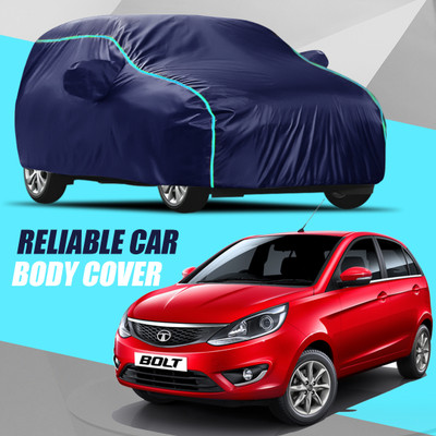 R Rayvin Star Car Cover For Tata Bolt (With Mirror Pockets)(Multicolor)