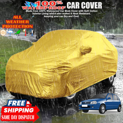 Tamanchi Autocare Car Cover For Maruti Suzuki Zen(Gold)