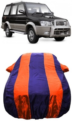 Wegather Car Cover For ICML Extreme Winner CRDFi PS AC 9Seater BSIII (With Mirror Pockets)(Orange)