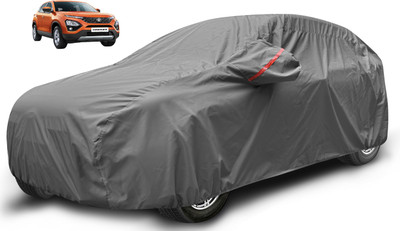 Caronix Car Cover For Tata Harrier (With Mirror Pockets)(Grey)