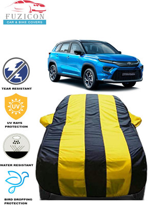 FUZICON Car Cover For Toyota Urban Cruiser(Yellow, Blue)