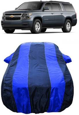 Wegather Car Cover For Chevrolet Tahoe 5.3L V8 (With Mirror Pockets)(Blue)