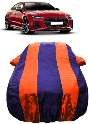 Wegather Car Cover For Audi A7 (With Mirror Pockets)(Orange)