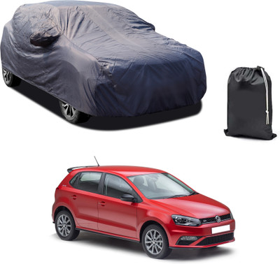 PAGORA Car Cover For Volkswagen Polo GT (With Mirror Pockets)(Grey)