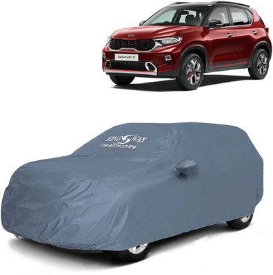 Kingsway Car Cover For Kia Sonet (With Mirror Pockets)(Grey, For 2020, 2021, 2022, 2023, 2024 Models)