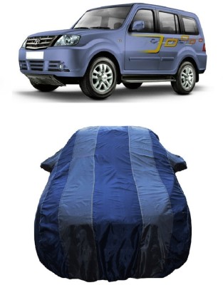 Wegather Car Cover For Tata Sumo Grande (With Mirror Pockets)(Grey)