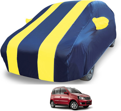 MOCKHE Car Cover For Mahindra Quanto (With Mirror Pockets)(White)