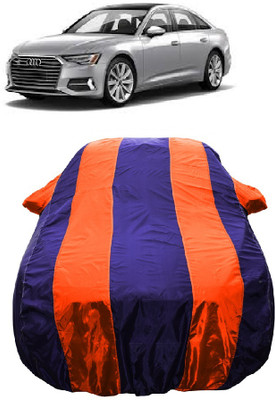 Wegather Car Cover For Audi A6 4F2 2.0 TFSI (With Mirror Pockets)(Orange)