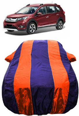 Wegather Car Cover For Honda BRV i-VTEC VX MT Petrol (With Mirror Pockets)(Orange)