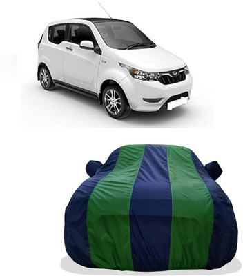 Tricway Car Cover For Mahindra e2oPlus P8 (With Mirror Pockets)(Green)