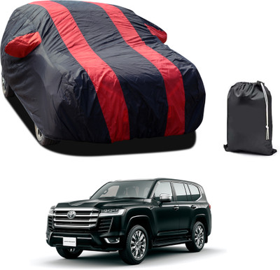 PAGORA Car Cover For Toyota Land Cruiser VX (With Mirror Pockets)(Red, For 2019, 2020, 2021, 2022, 2023 Models)