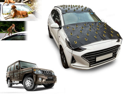 AUTO PEARL Car Cover For Mahindra Bolero (Without Mirror Pockets)(Black)
