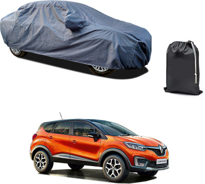 GOSHIV-car and bike accessories Car Cover For Renault Captur (With Mirror Pockets)(Grey, For 2018, 2019, 2020, 2021, 2022, 2023 Models)