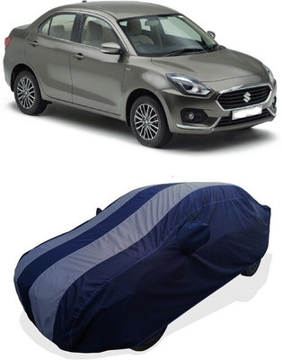 Coxtor Car Cover For Maruti Suzuki Swift Dzire AMT VXI Petrol (With Mirror Pockets)(Grey)
