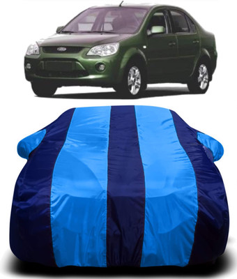 AUCTIMO Car Cover For Ford Fiesta (With Mirror Pockets)(Multicolor)