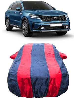 Wegather Car Cover For Kia Sorento (With Mirror Pockets)(Red)