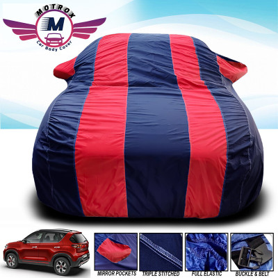 MoTRoX Car Cover For Tata Manza (With Mirror Pockets)(Red, Blue)