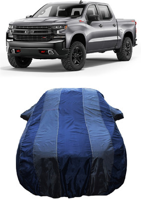 Wegather Car Cover For Chevrolet Silverado 6.2L (With Mirror Pockets)(Grey)
