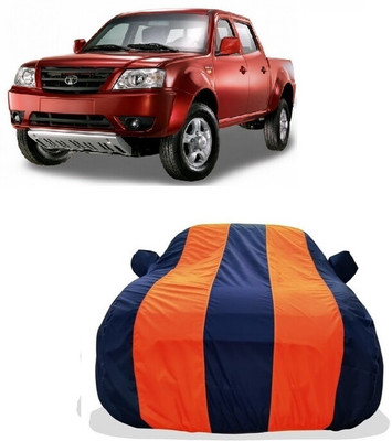 Tricway Car Cover For Tata Xenon XT (With Mirror Pockets)(Orange)
