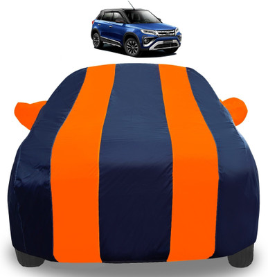 Amanzo Car Cover For Toyota Urban Cruiser (With Mirror Pockets)(Orange)