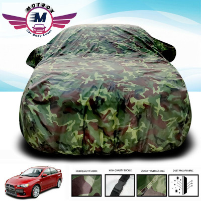 MoTRoX Car Cover For Mitsubishi Lancer (Without Mirror Pockets)(Green)