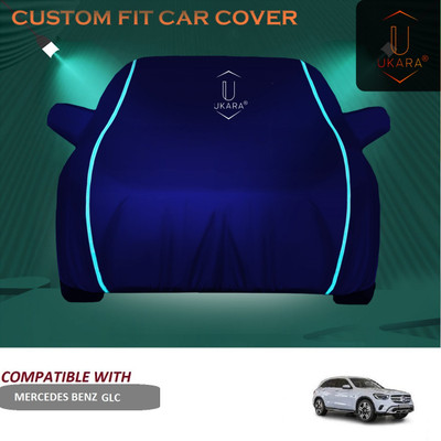 Ukara Car Cover For Mercedes Benz GLC (With Mirror Pockets)(Blue)