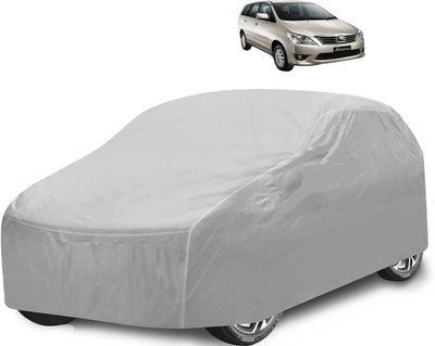 Caronix Car Cover For Toyota Innova (With Mirror Pockets)(Silver)