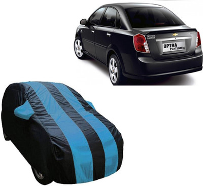 ABS AUTO TREND Car Cover For Chevrolet Optra (With Mirror Pockets)(Blue, Multicolor)