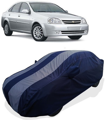 Coxtor Car Cover For Chevrolet Optra Lx (With Mirror Pockets)(Grey)