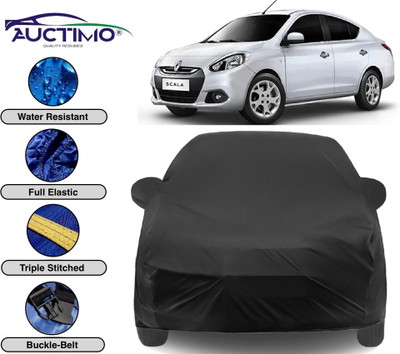 AUCTIMO Car Cover For Renault Scala (With Mirror Pockets)(Multicolor)