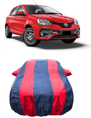 Wegather Car Cover For Toyota Etios Liva 1.4 VXD Dual Tone Diesel(Red)