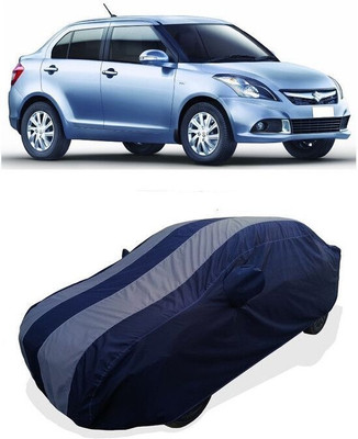 QLAX Car Cover For Maruti Swift Dzire VDI Optional (With Mirror Pockets)(Grey)