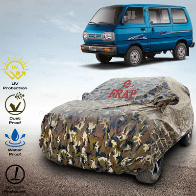 Frap Car Cover For Maruti Suzuki Omni (With Mirror Pockets)(Multicolor)
