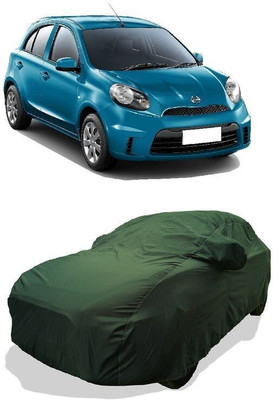 QLAX Car Cover For Maruti Micra Active XE (With Mirror Pockets)(Green)