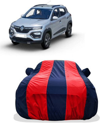 Tricway Car Cover For Renault Kwid RXL Petrol (With Mirror Pockets)(Red)