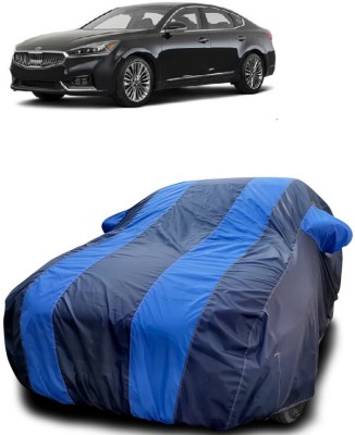 DIGGU Car Cover For Kia Cadenza (With Mirror Pockets)(Blue, Blue)