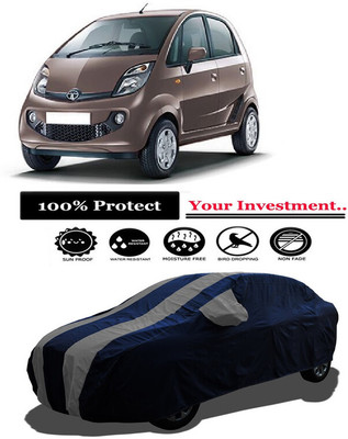 Amexride Car Cover For Tata Nano XTA (With Mirror Pockets)(Grey)