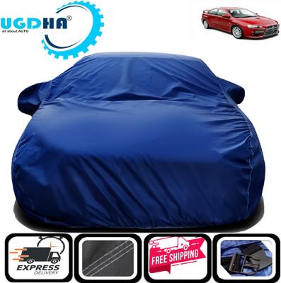 UDGHA Car Cover For Mitsubishi Lancer (With Mirror Pockets)(Blue)