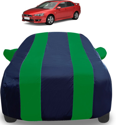 Amanzo Car Cover For Mitsubishi Lancer (With Mirror Pockets)(Green)