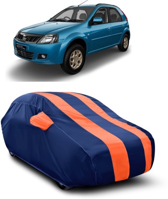 zawr Car Cover For Mahindra Verito Vibe (With Mirror Pockets)(Orange)