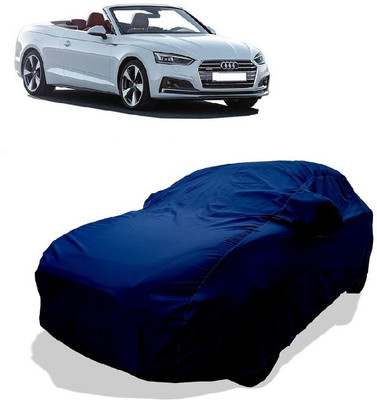 Coxtor Car Cover For Audi A5 Cabriolet Diesel (With Mirror Pockets)(Green)