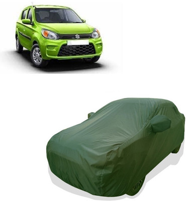 Tricway Car Cover For Maruti Suzuki Alto 800 STD Opt Petrol (With Mirror Pockets)(Green)